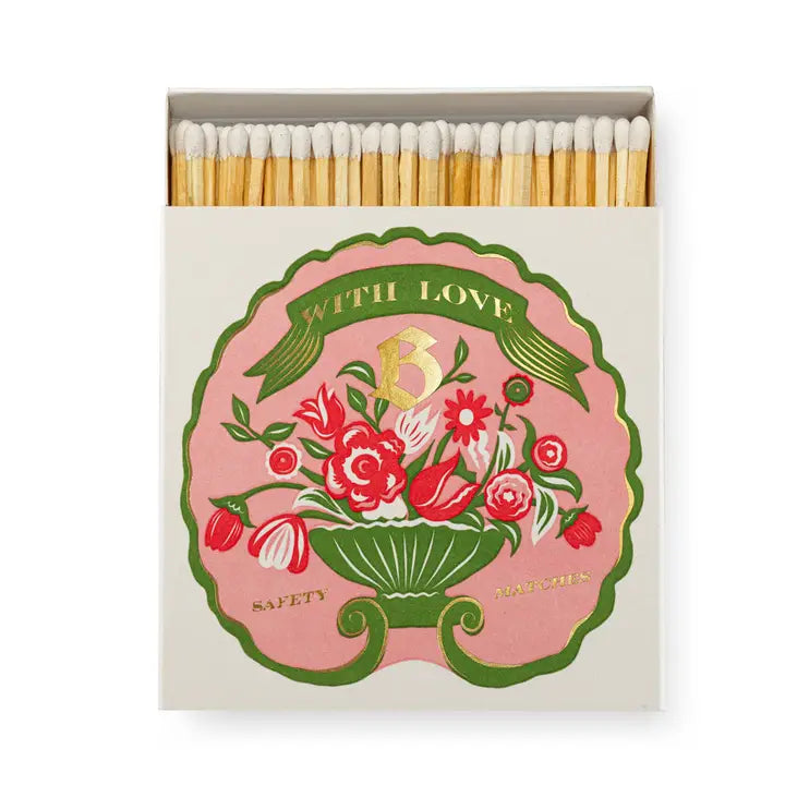Blumenhaus Flower | Square - Safety Matches