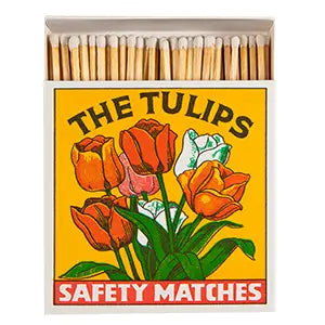 Tulips | Square - Safety Matches