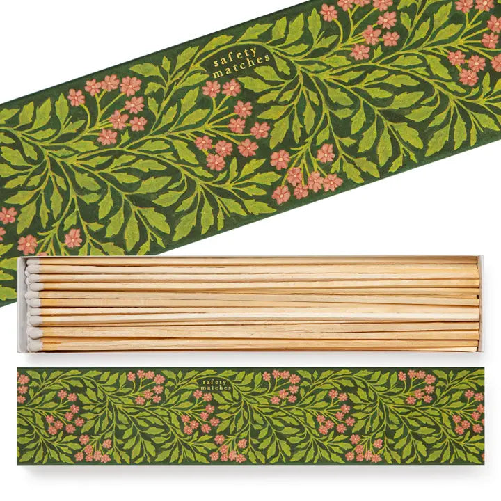 Green Flora | Long - Safety Matches