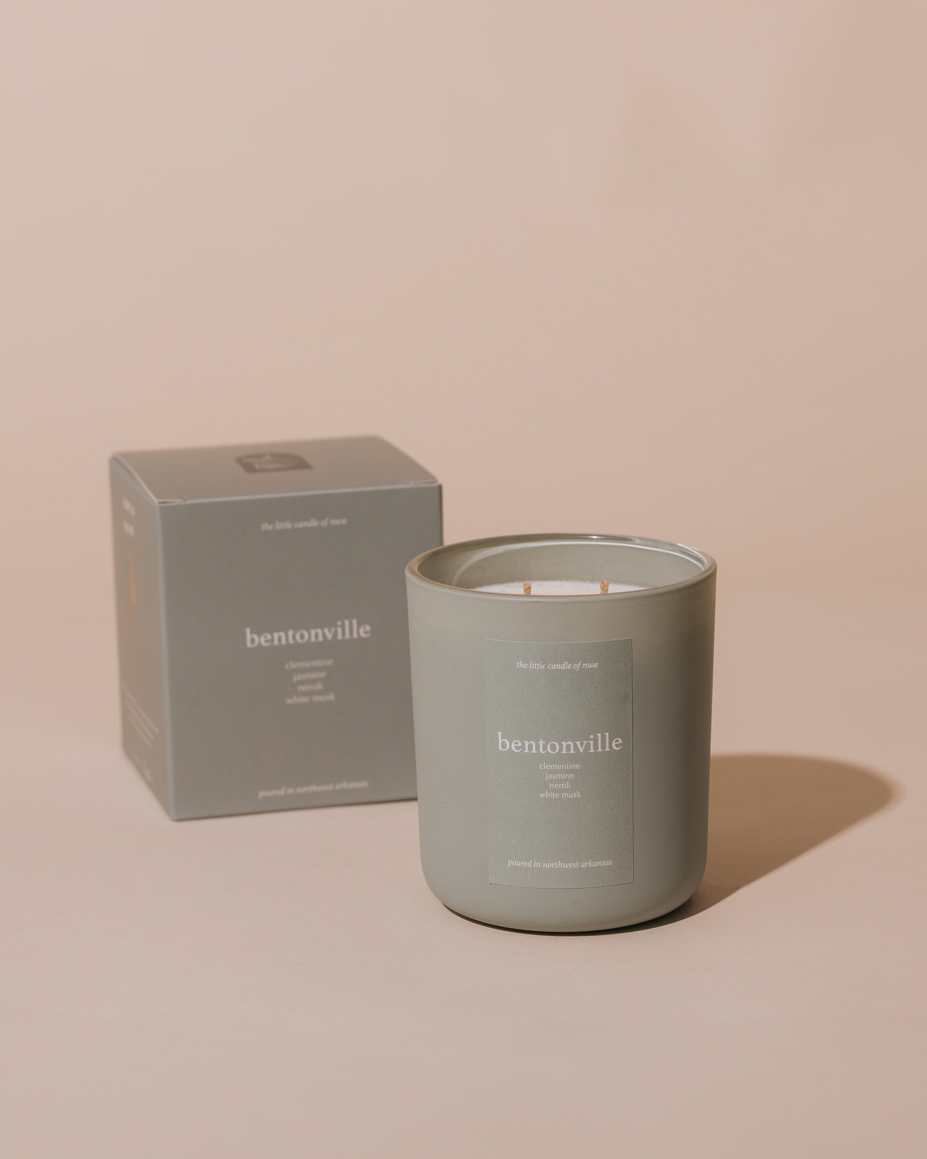 Bentonville Soy Candle | Hand Poured in NWA | The Little Candle of NWA