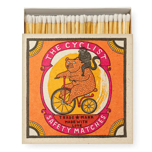 The Cyclist | Square - Safety Matches